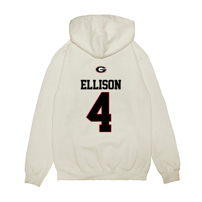 Georgia - NCAA Softball : Tyler Ellison - USA Raglan Premium Hooded Sweatshirt-1