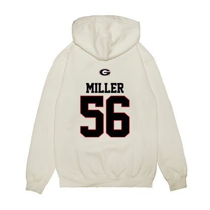 Georgia - NCAA Softball : Marisa Miller - USA Raglan Premium Hooded Sweatshirt-1