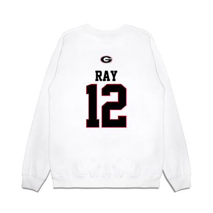 Georgia - NCAA Softball : Natalie Ray - USA Raglan Premium Crewneck Sweatshirt-1