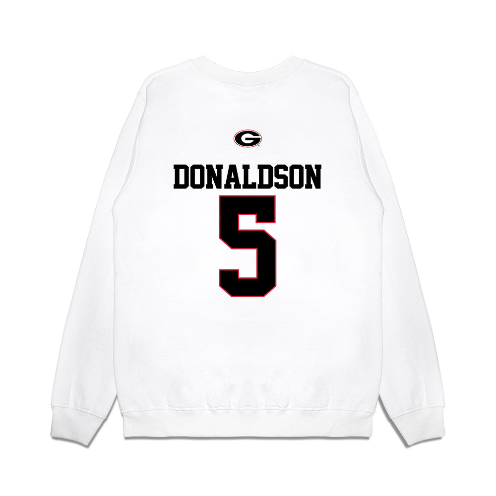 Georgia - NCAA Softball : Natalie Donaldson - USA Raglan Premium Crewneck Sweatshirt-1