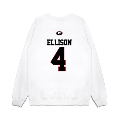 Georgia - NCAA Softball : Tyler Ellison - USA Raglan Premium Crewneck Sweatshirt-1
