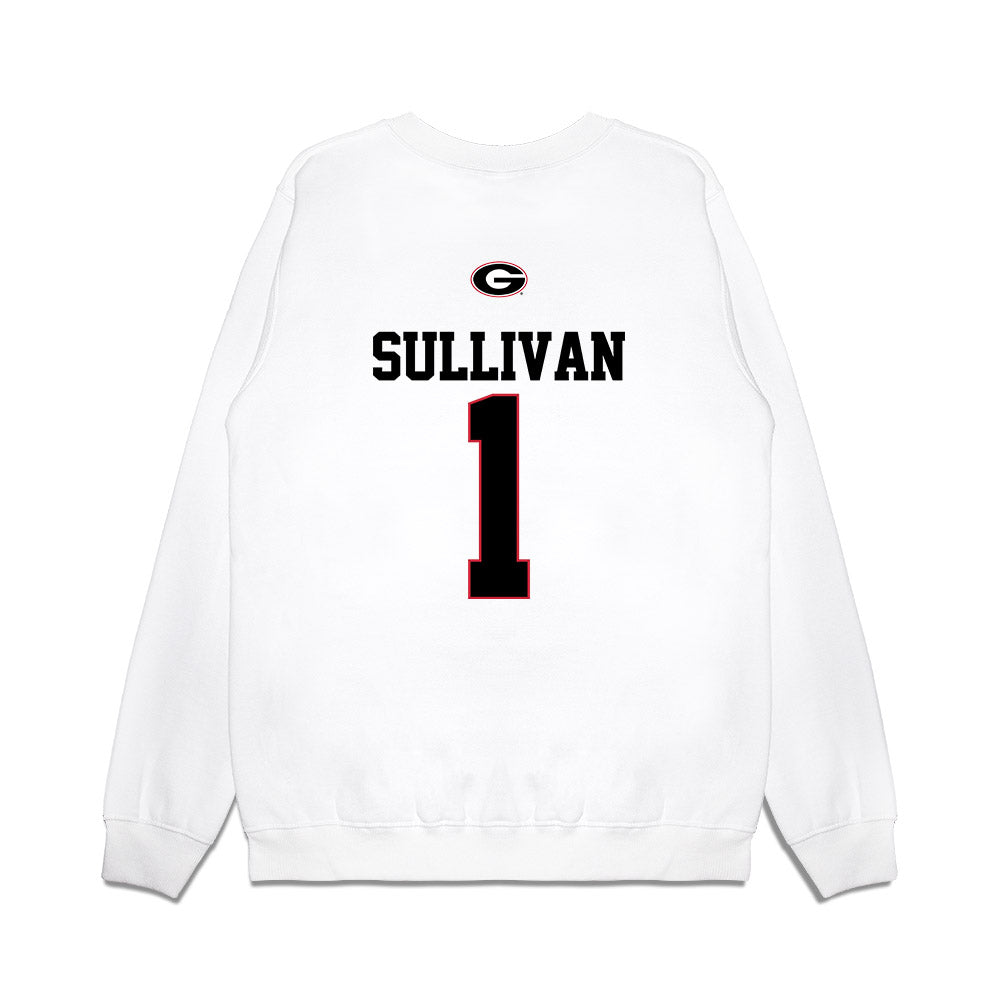 Georgia - NCAA Softball : Delani Sullivan - USA Raglan Premium Crewneck Sweatshirt-1