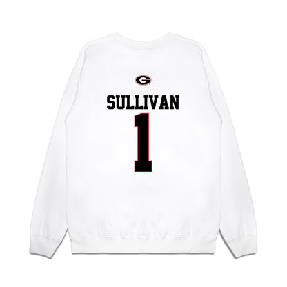 Georgia - NCAA Softball : Delani Sullivan - USA Raglan Premium Crewneck Sweatshirt-1