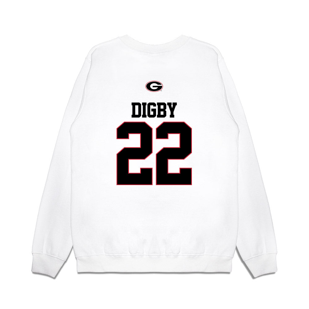 Georgia - NCAA Softball : Emily Digby - USA Raglan Premium Crewneck Sweatshirt-1