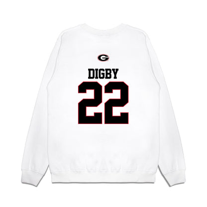 Georgia - NCAA Softball : Emily Digby - USA Raglan Premium Crewneck Sweatshirt-1