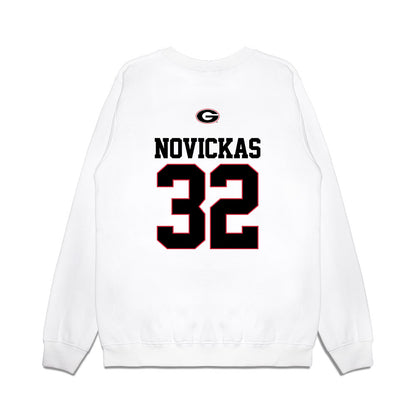 Georgia - NCAA Softball : Gabi Novickas - USA Raglan Premium Crewneck Sweatshirt-1