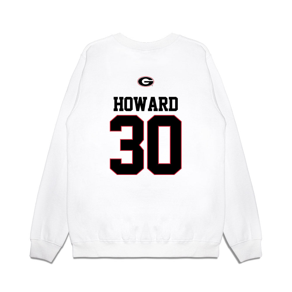 Georgia - NCAA Softball : Destin Howard - USA Raglan Premium Crewneck Sweatshirt-1