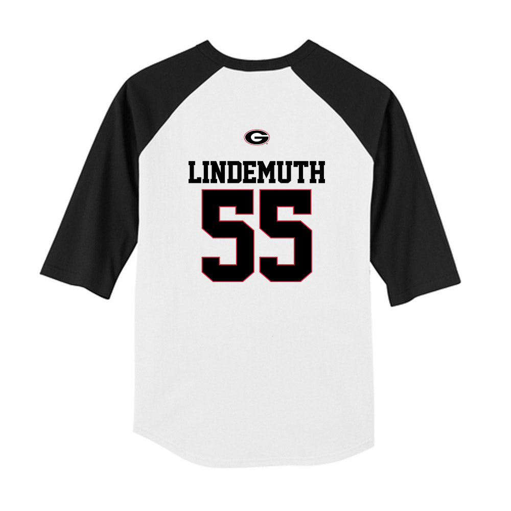 Georgia - NCAA Softball : Bailey Lindemuth - USA Raglan Youth Raglan T-Shirt-1