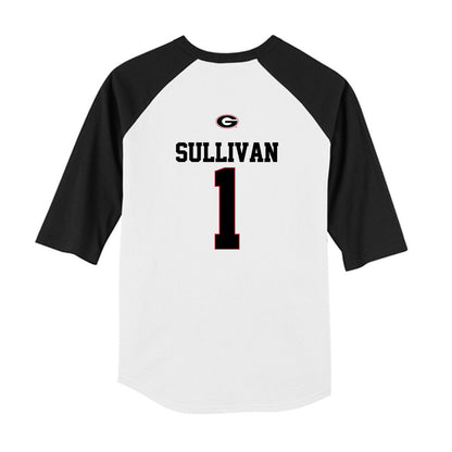 Georgia - NCAA Softball : Delani Sullivan - USA Raglan Youth Raglan T-Shirt-1