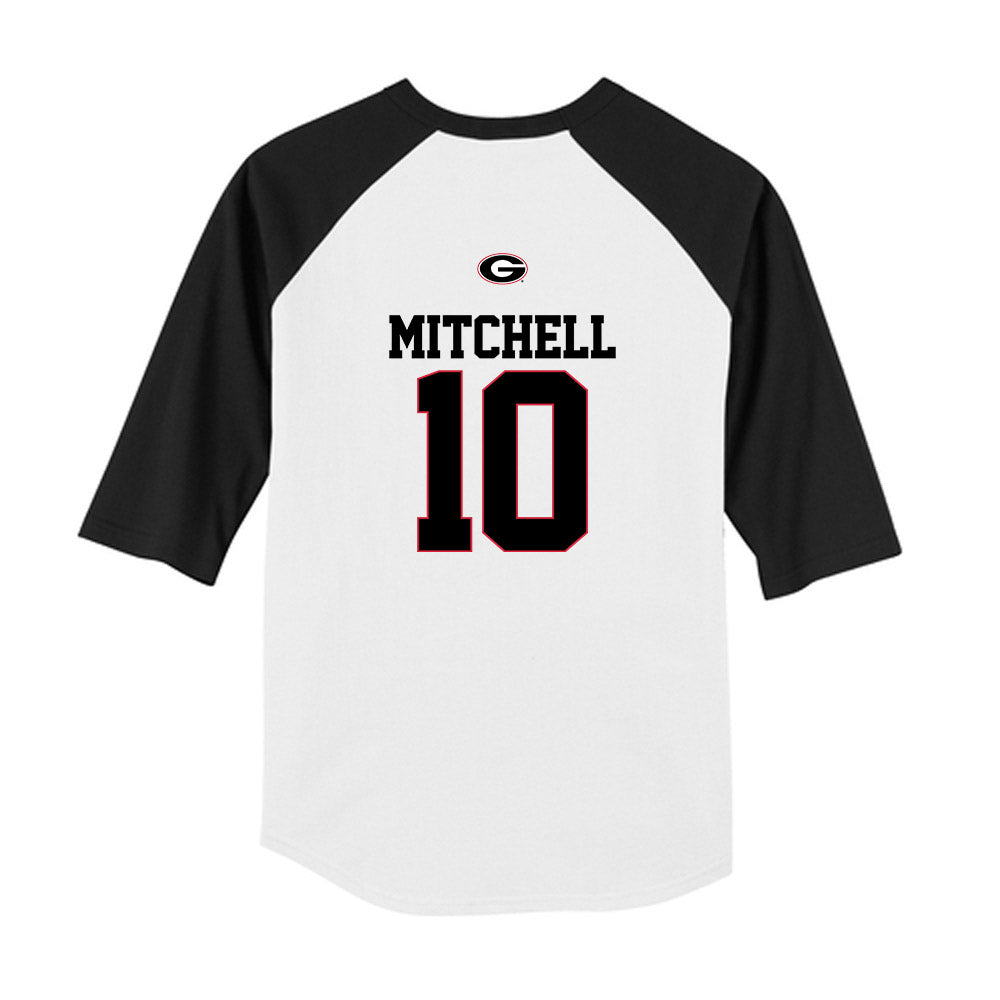 Georgia - NCAA Softball : Mollie Mitchell - USA Raglan Youth Raglan T-Shirt-1