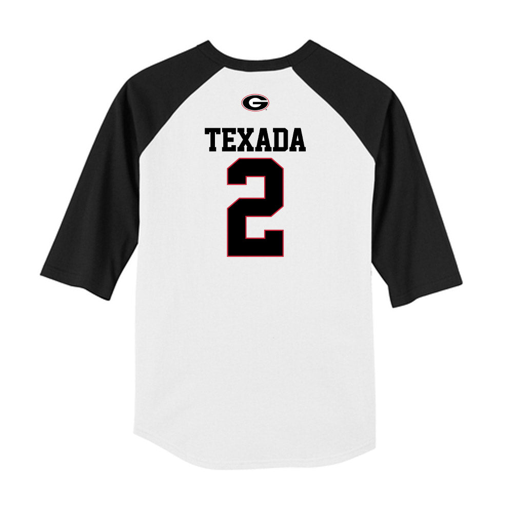 Georgia - NCAA Softball : Brielle Texada - USA Raglan Raglan Shirt-1