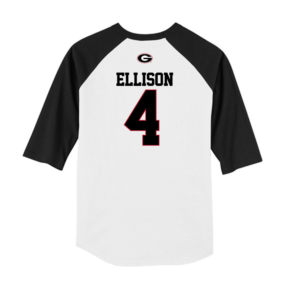 Georgia - NCAA Softball : Tyler Ellison - USA Raglan Raglan Shirt-1