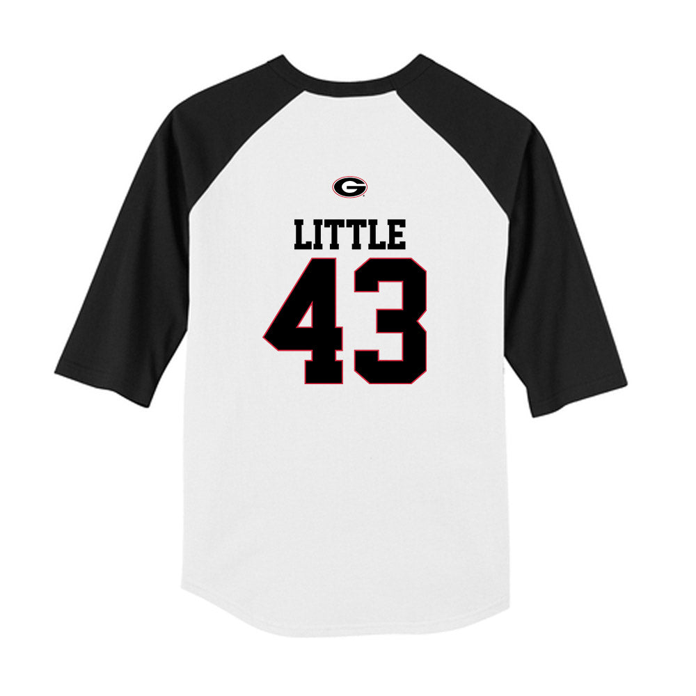 Georgia - NCAA Softball : Ada Little - USA Raglan Youth Raglan T-Shirt-1