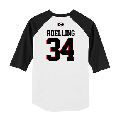Georgia - NCAA Softball : Randi Roelling - USA Raglan Raglan Shirt-1