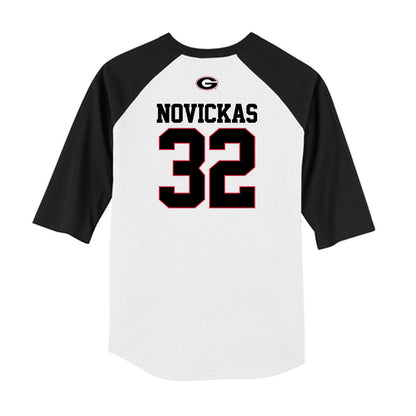 Georgia - NCAA Softball : Gabi Novickas - USA Raglan Raglan Shirt-1