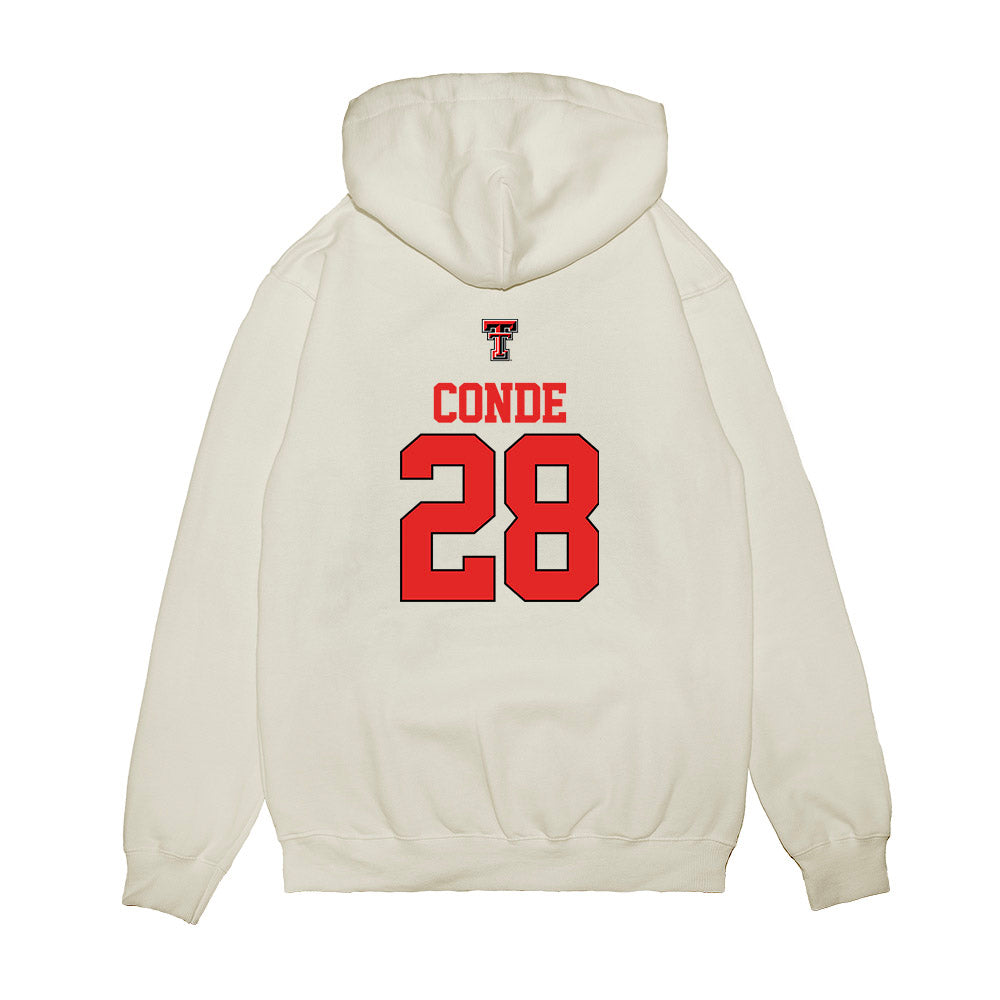 Texas Tech - NCAA Softball : Angelyna Conde - USA Premium Hooded Sweatshirt-1