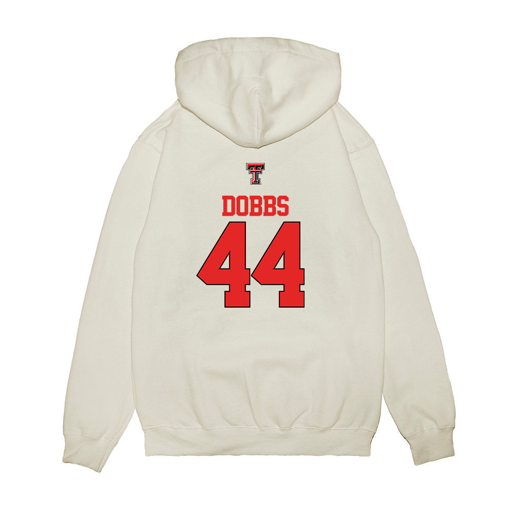 Texas Tech - NCAA Softball : Allyson Dobbs - USA Premium Hooded Sweatshirt-1