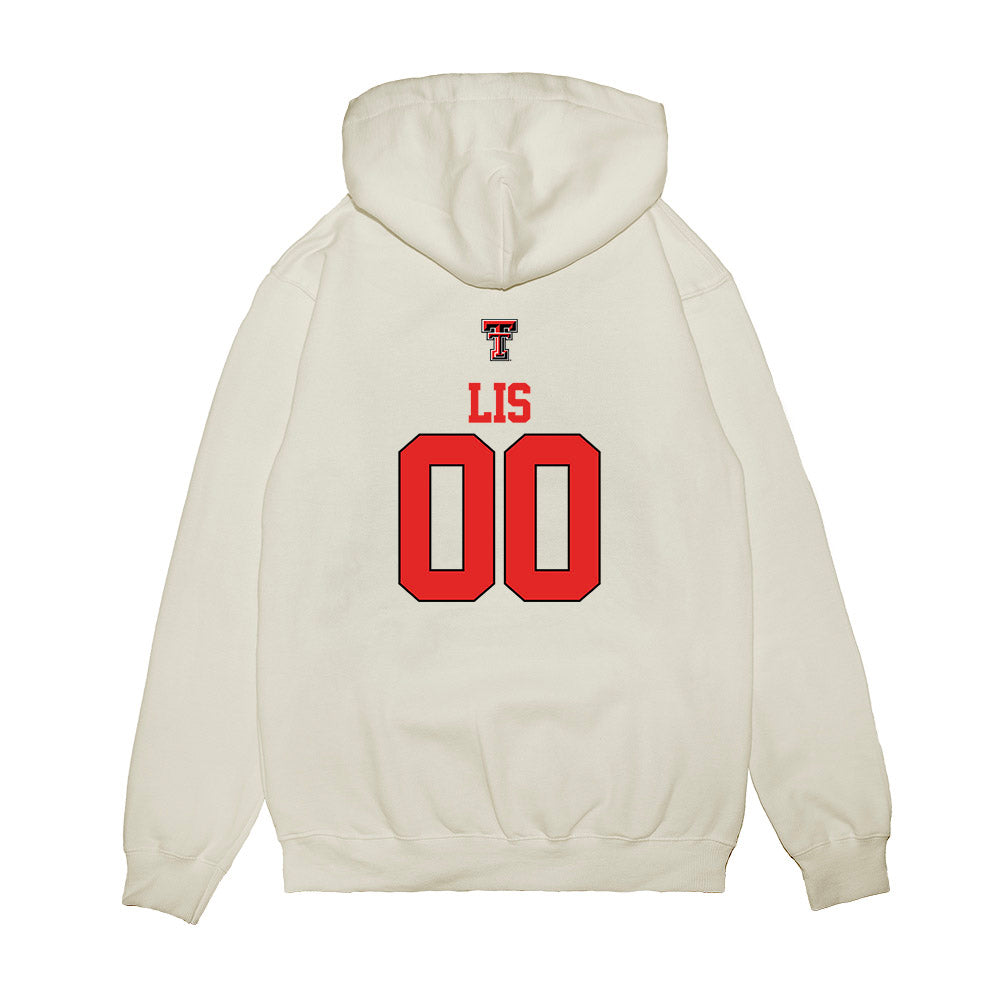 Texas Tech - NCAA Softball : Jackie Lis - USA Premium Hooded Sweatshirt-1