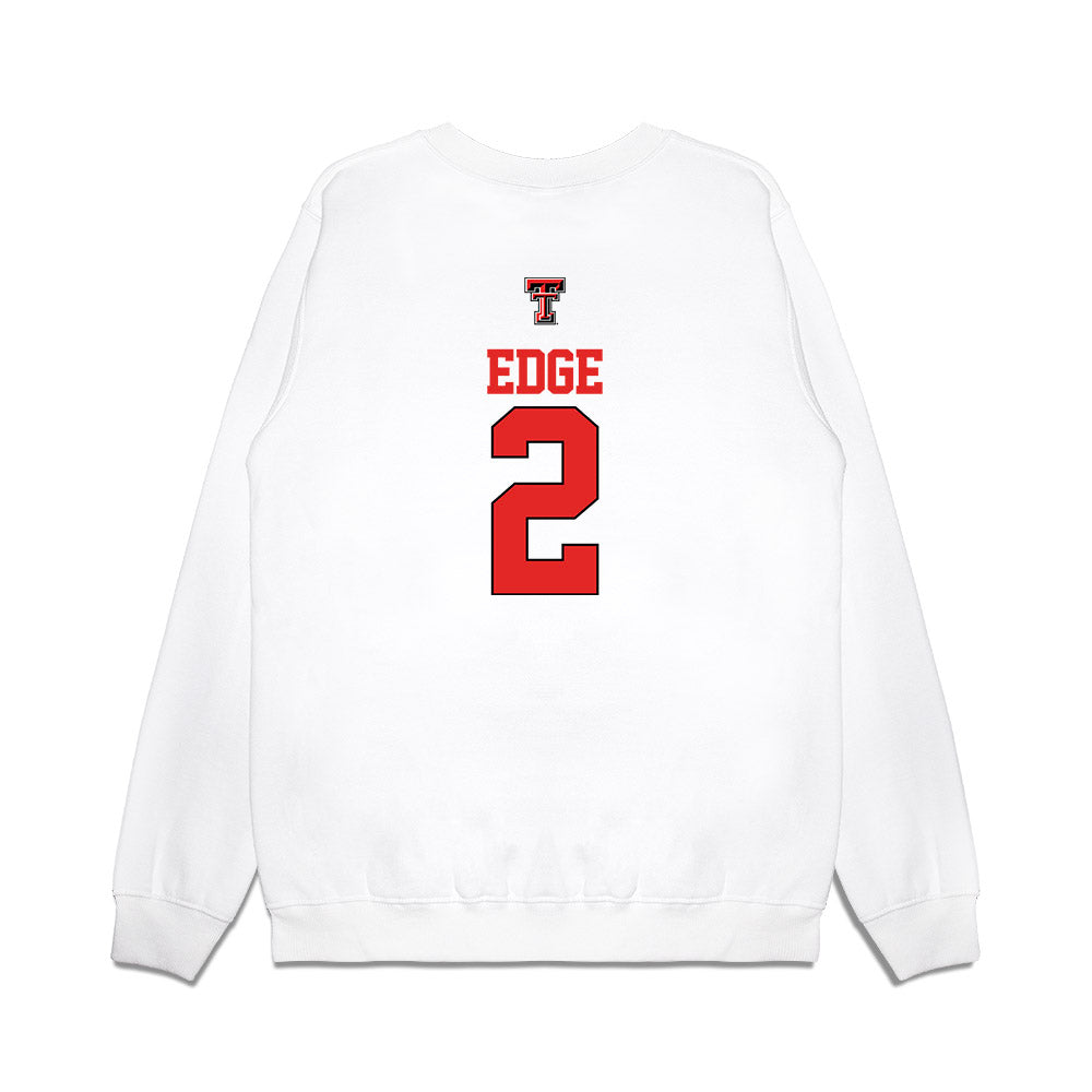 Texas Tech - NCAA Softball : Cimone Edge - USA Premium Crewneck Sweatshirt-1