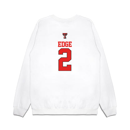 Texas Tech - NCAA Softball : Cimone Edge - USA Premium Crewneck Sweatshirt-1