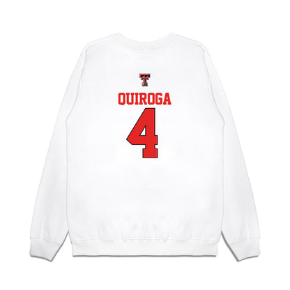 Texas Tech - NCAA Softball : Lagi Quiroga - USA Premium Crewneck Sweatshirt-1