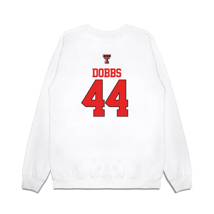Texas Tech - NCAA Softball : Allyson Dobbs - USA Premium Crewneck Sweatshirt-1