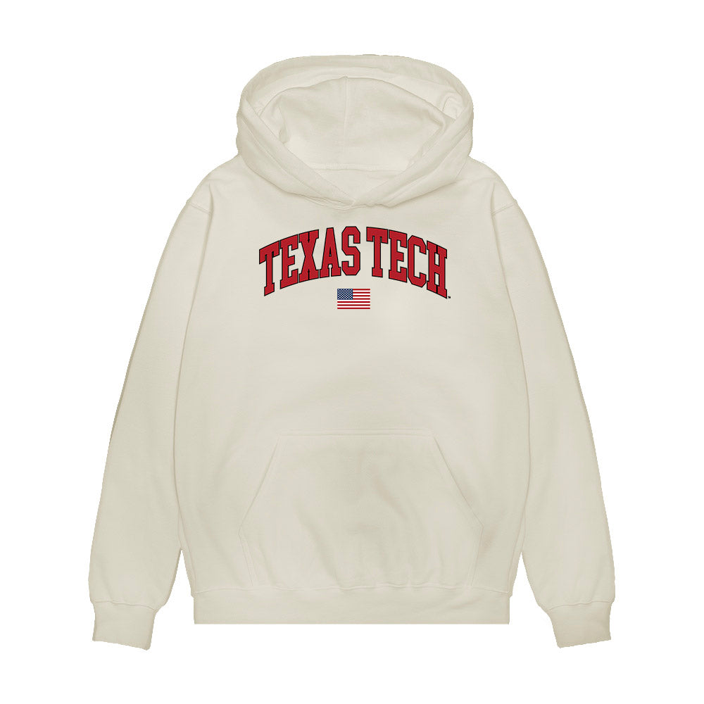 Texas Tech - NCAA Softball : Jackie Lis - USA Premium Hooded Sweatshirt-0