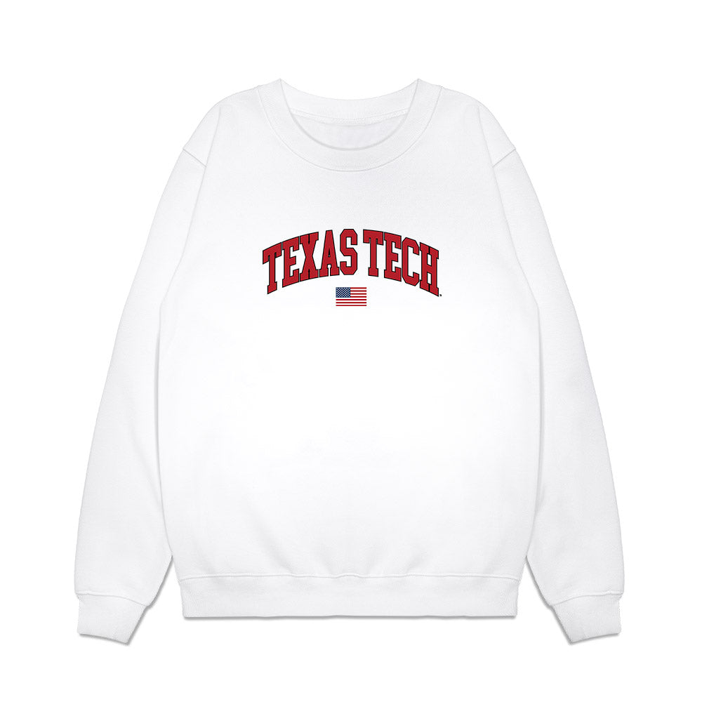 Texas Tech - NCAA Softball : Brianna Hinson - USA Premium Crewneck Sweatshirt-0