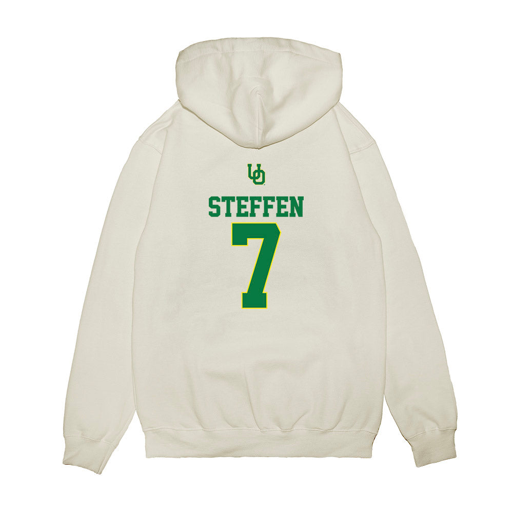 Oregon - NCAA Softball : Abby Steffen - USA Premium Hooded Sweatshirt-1