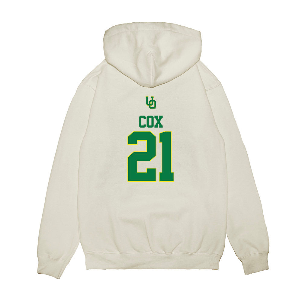 Oregon - NCAA Softball : Emma Cox - USA Premium Hooded Sweatshirt-1