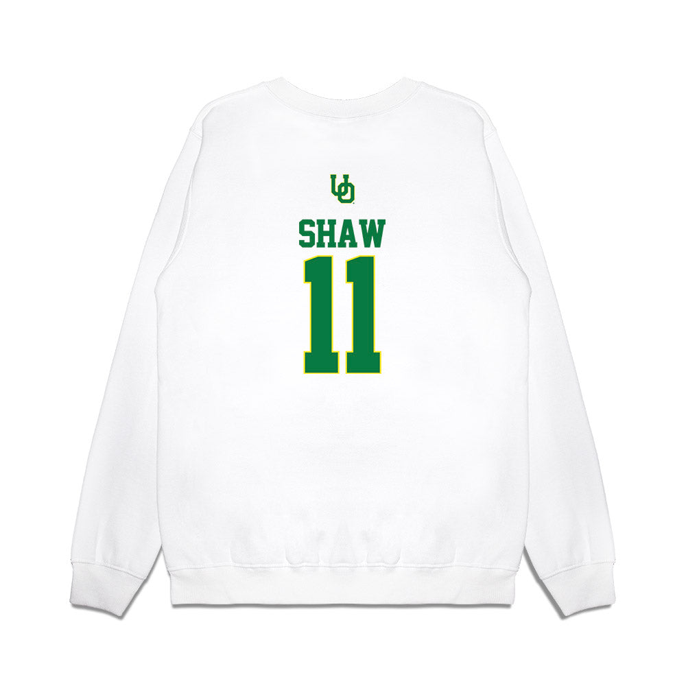 Oregon - NCAA Softball : Ayanna Shaw - USA Premium Crewneck Sweatshirt-1