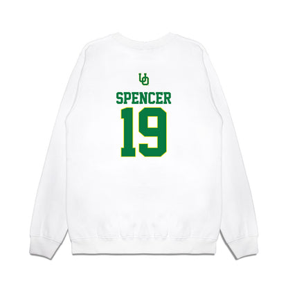 Oregon - NCAA Softball : Taylour Spencer - USA Premium Crewneck Sweatshirt-1