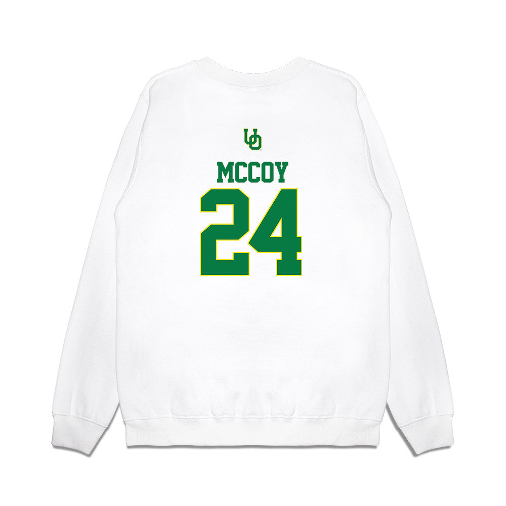 Oregon - NCAA Softball : Rylee McCoy - USA Premium Crewneck Sweatshirt-1