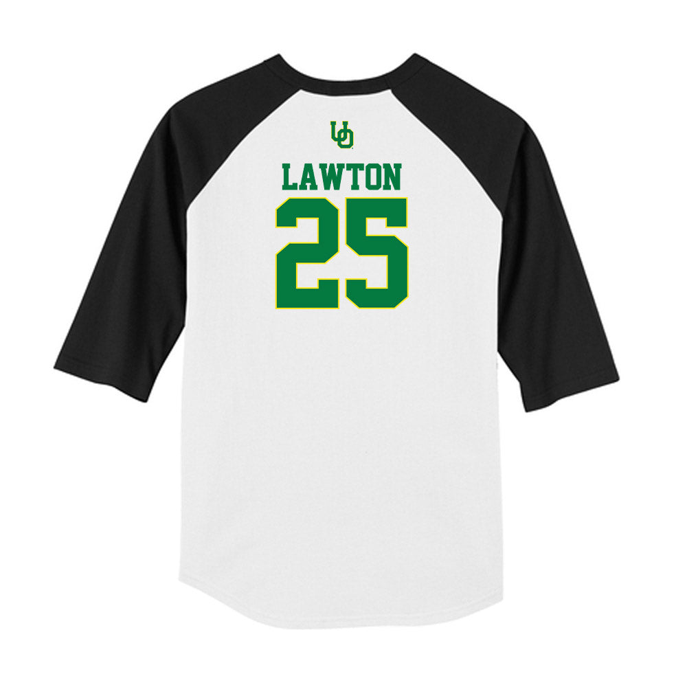 Oregon - NCAA Softball : Presley Lawton - USA Raglan Shirt-1