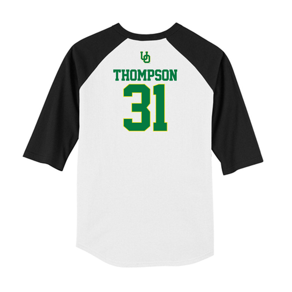 Oregon - NCAA Softball : Rowan Thompson - USA Raglan Shirt-1