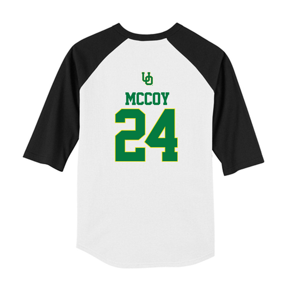 Oregon - NCAA Softball : Rylee McCoy - USA Youth Raglan T-Shirt-1