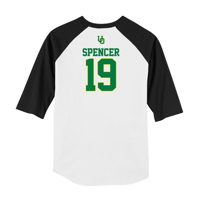 Oregon - NCAA Softball : Taylour Spencer - USA Raglan Shirt-1