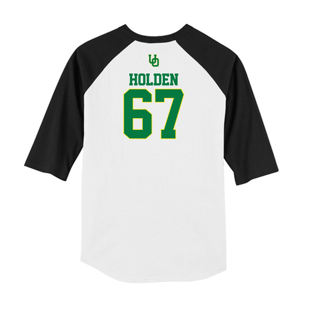 Oregon - NCAA Softball : Trinity Holden - USA Raglan Shirt-1