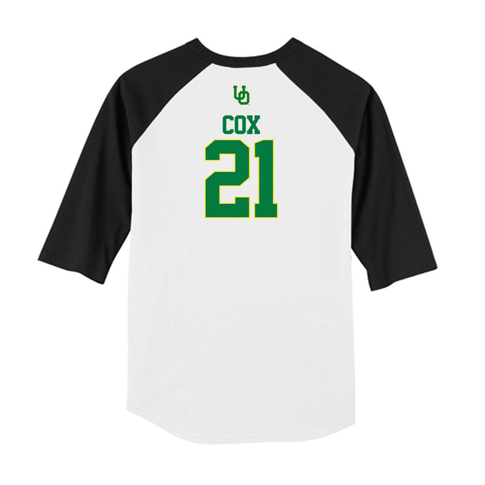 Oregon - NCAA Softball : Emma Cox - USA Raglan Shirt-1