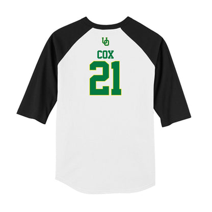 Oregon - NCAA Softball : Emma Cox - USA Raglan Shirt-1