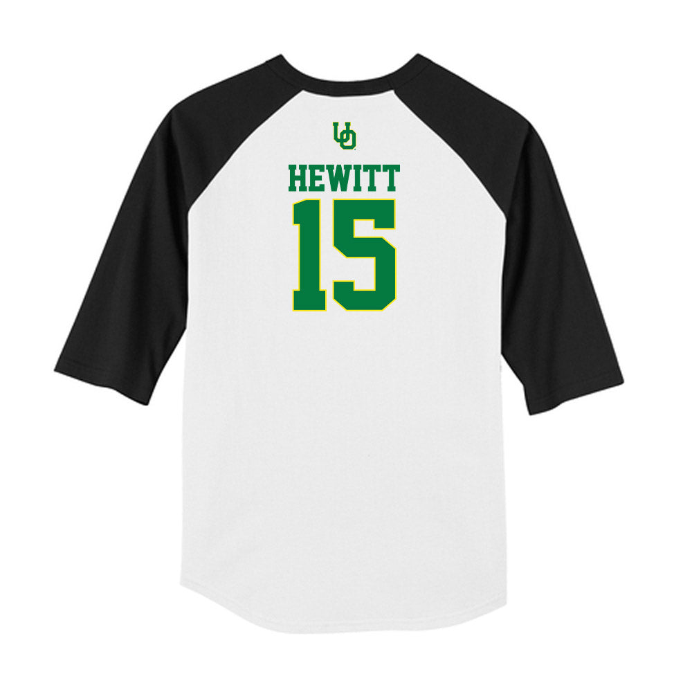 Oregon - NCAA Softball : Remmington Hewitt - USA Raglan Shirt-1