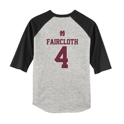 Mississippi State - NCAA Softball : Alyssa Faircloth - USA Youth Raglan T-Shirt-1