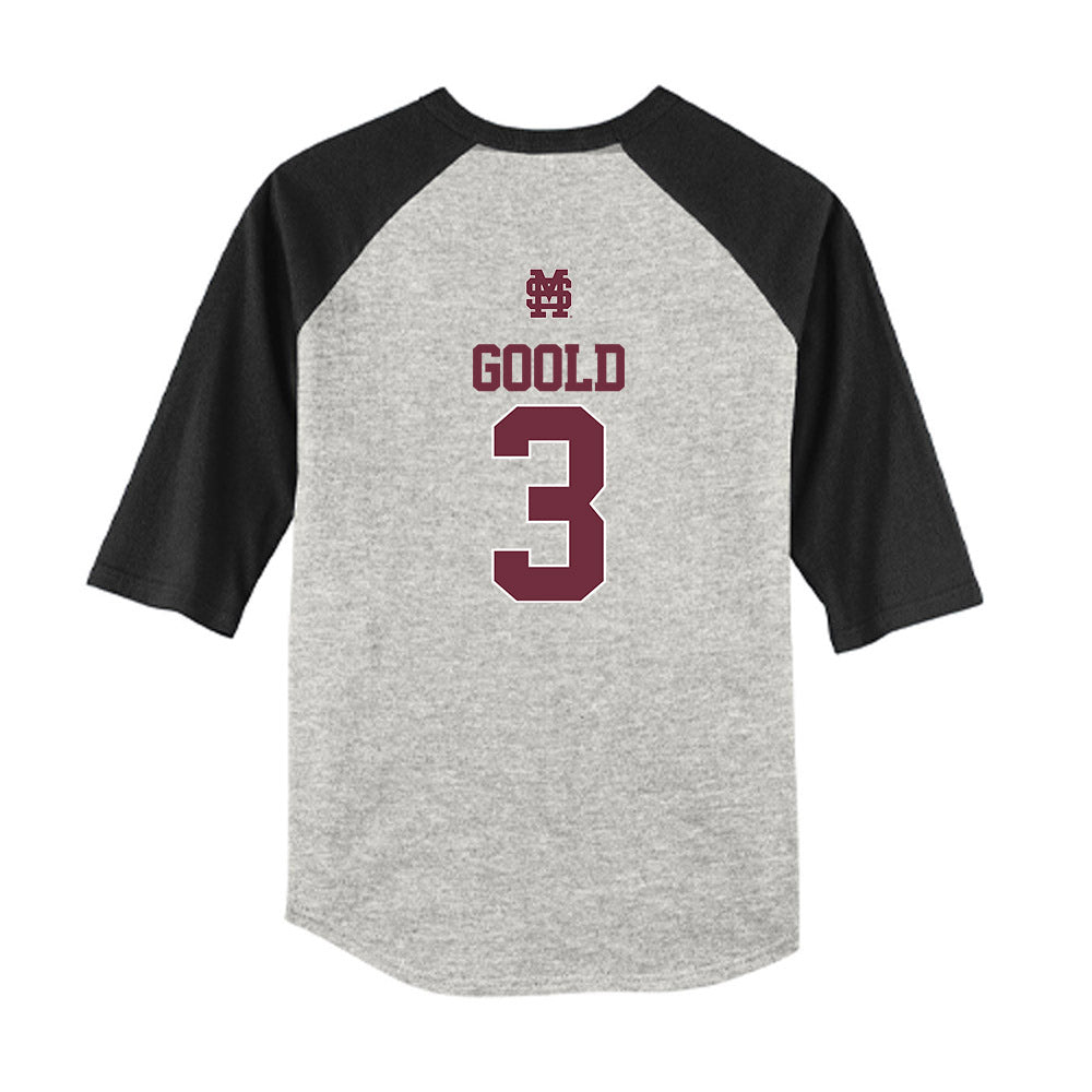 Mississippi State - NCAA Softball : Peja Goold - USA Youth Raglan T-Shirt-1