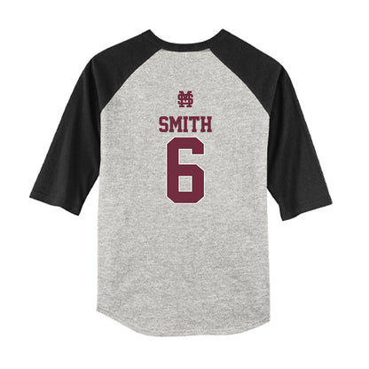 Mississippi State - NCAA Softball : Carson Smith - USA Youth Raglan T-Shirt-1