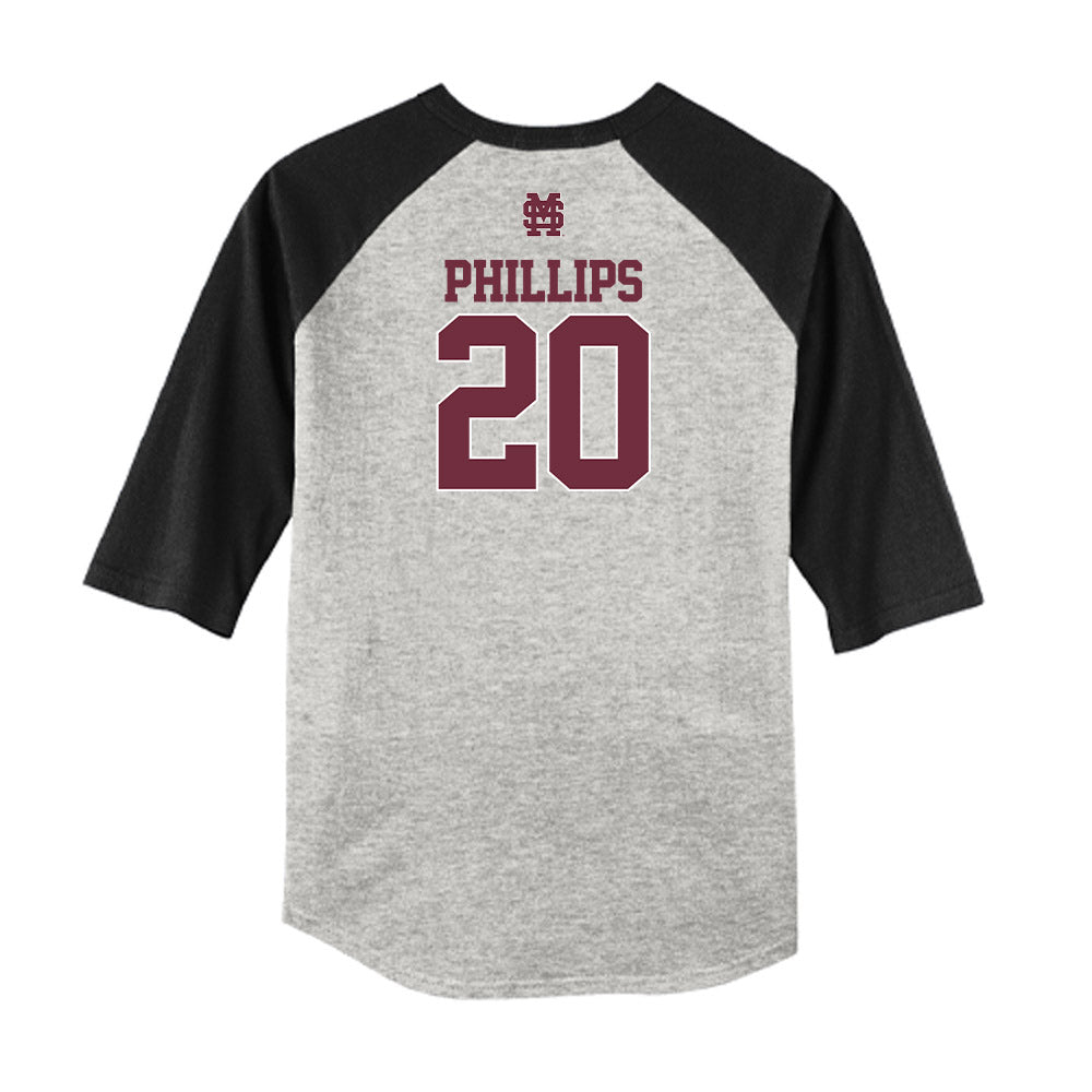 Mississippi State - NCAA Softball : Sara Phillips - USA Raglan Shirt-1