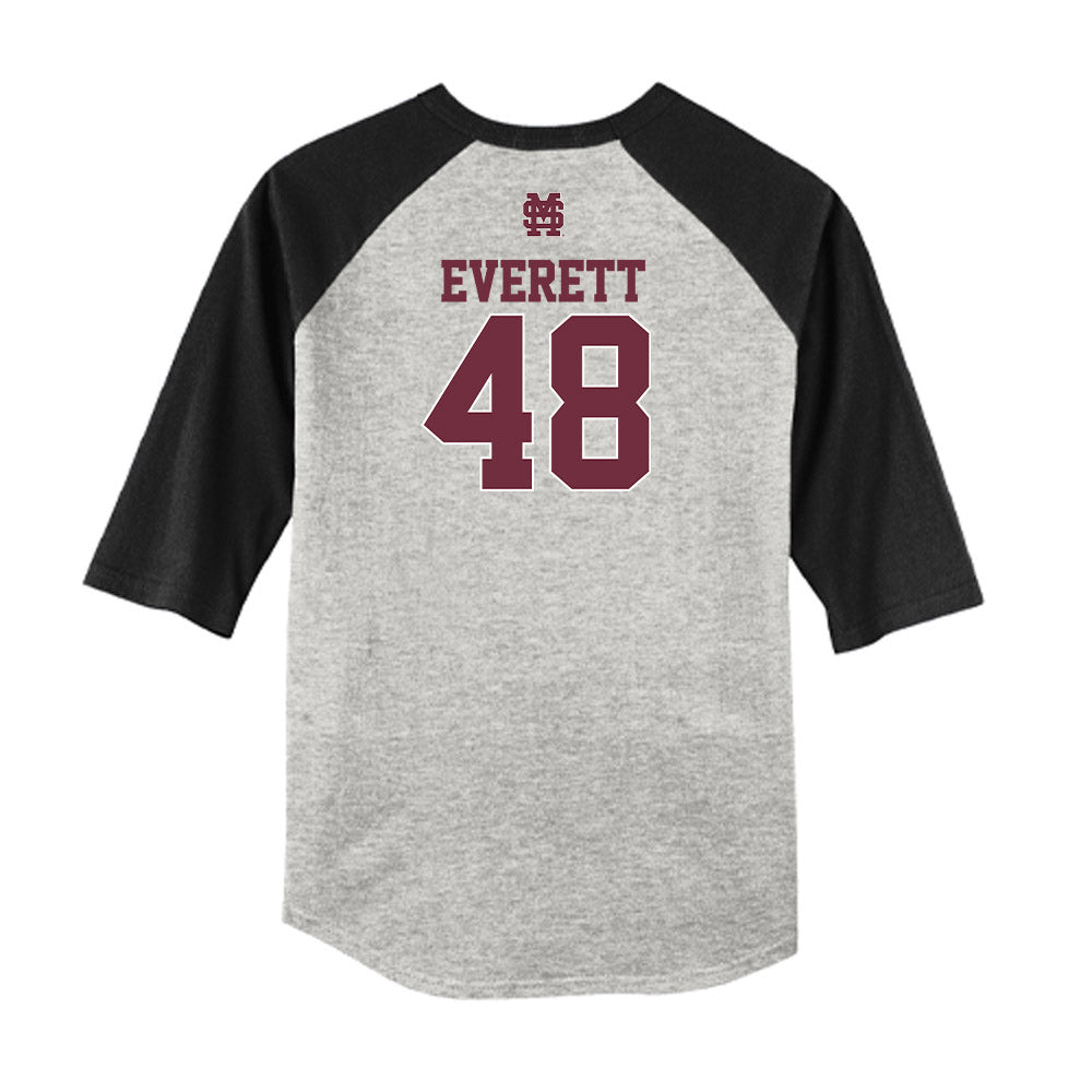 Mississippi State - NCAA Softball : Delainey Everett - USA Raglan Shirt-1