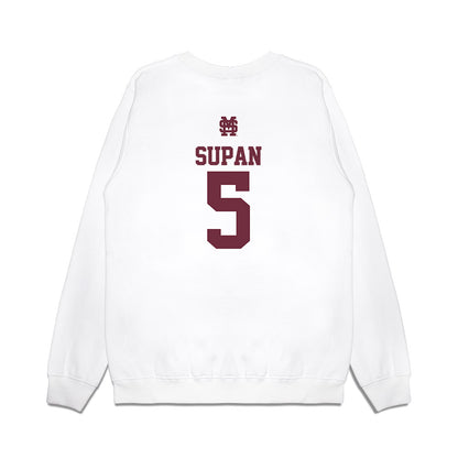 Mississippi State - NCAA Softball : Allyson Supan - USA Premium Crewneck Sweatshirt-1
