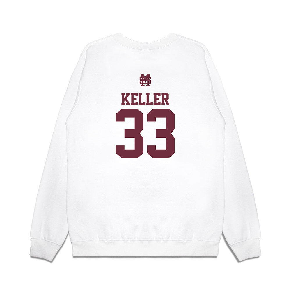 Mississippi State - NCAA Softball : Kinley Keller - USA Premium Crewneck Sweatshirt-1