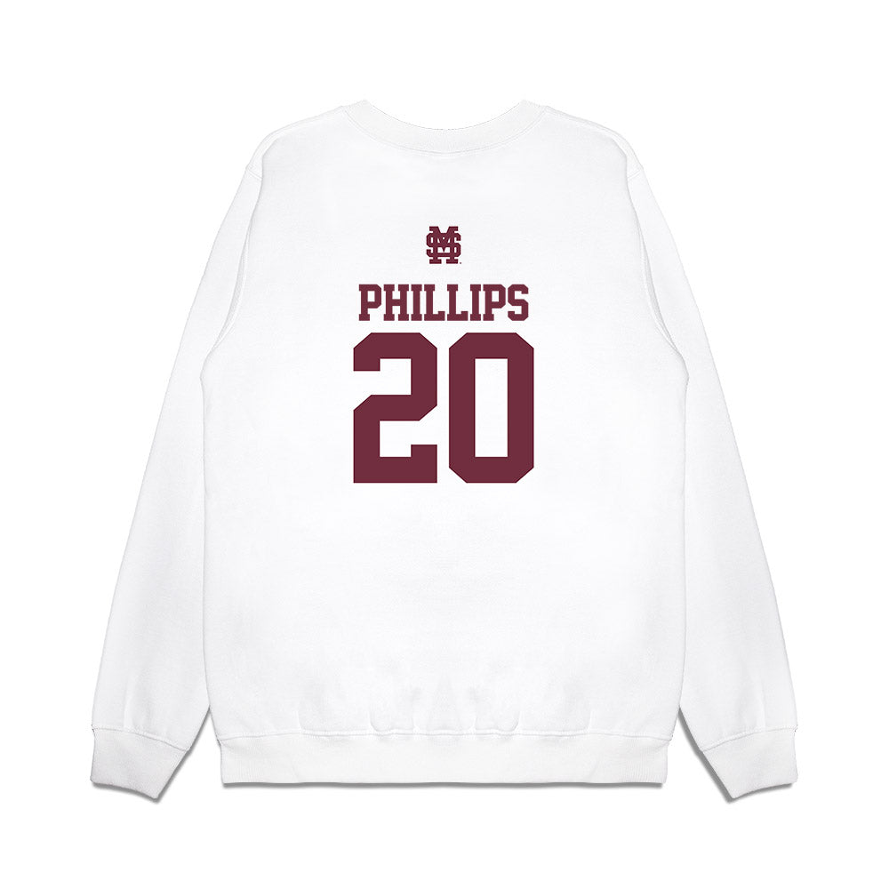 Mississippi State - NCAA Softball : Sara Phillips - USA Premium Crewneck Sweatshirt-1