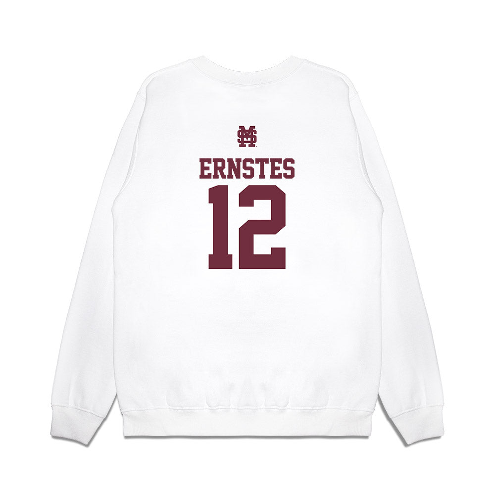 Mississippi State - NCAA Softball : Paige Ernstes - USA Premium Crewneck Sweatshirt-1